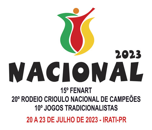 15 FENART 20 Rodeio Crioulo Nacional de Campeões 10 Jogos Tradicionalistas