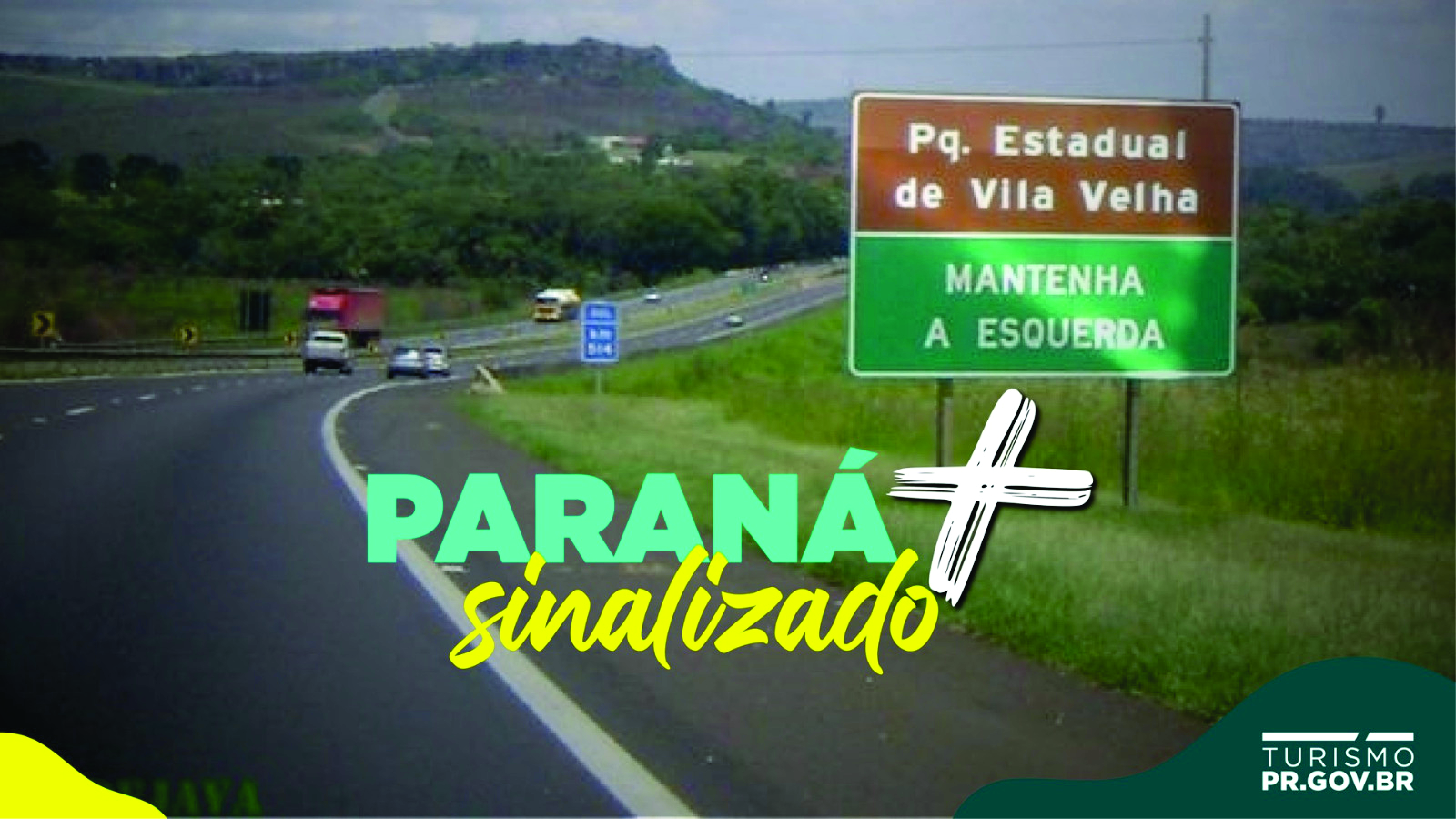 Paraná mais sinalizado