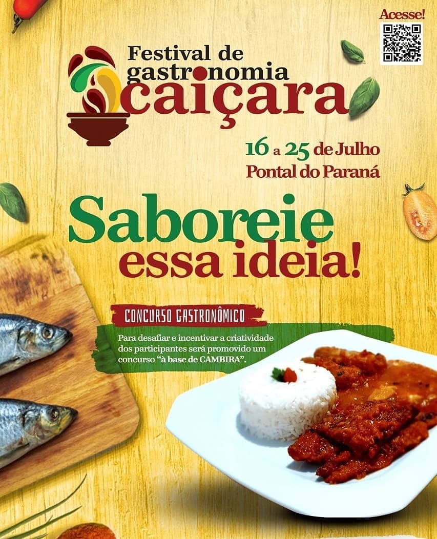Festival de gastronomia Caiçara