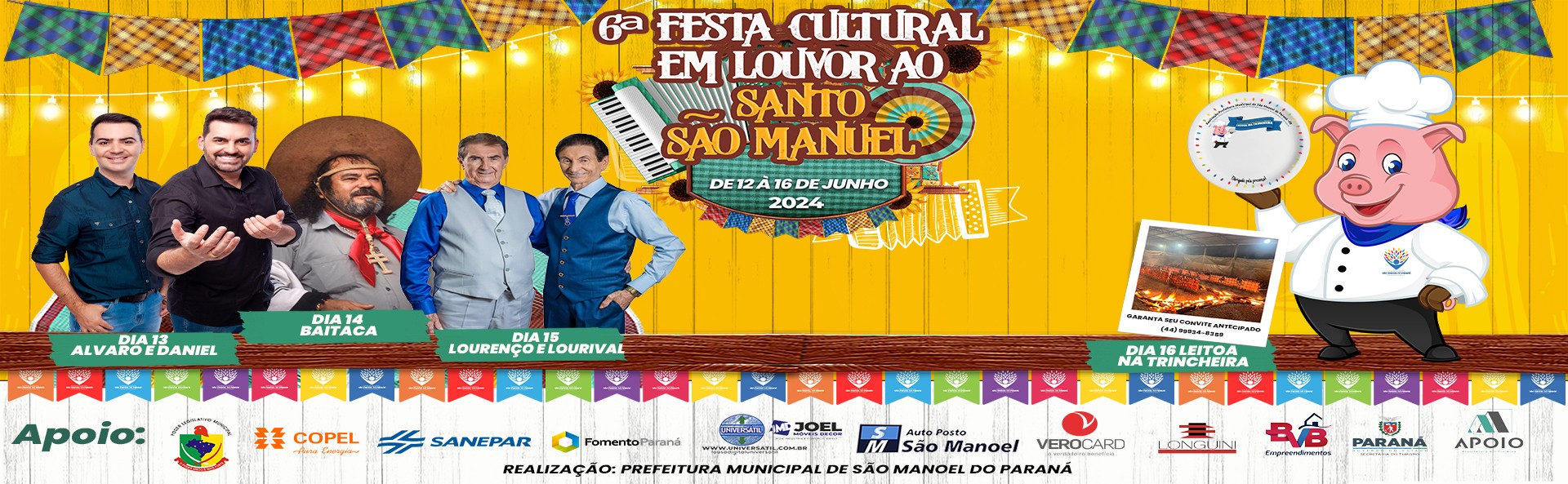 Festa são manuel pr