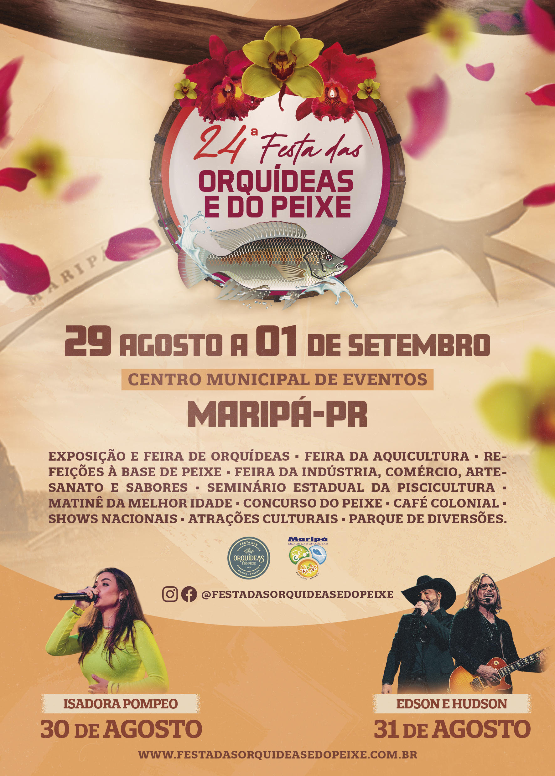 24ª edição da Festa das Orquídeas e do Peixe