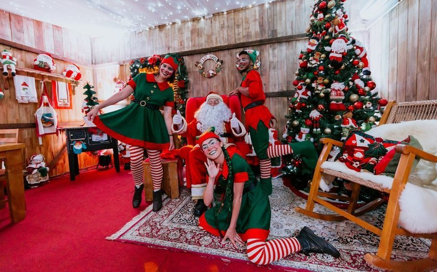 casa do papai noel