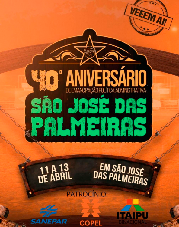 40º Aniversário São José das Palmeiras
