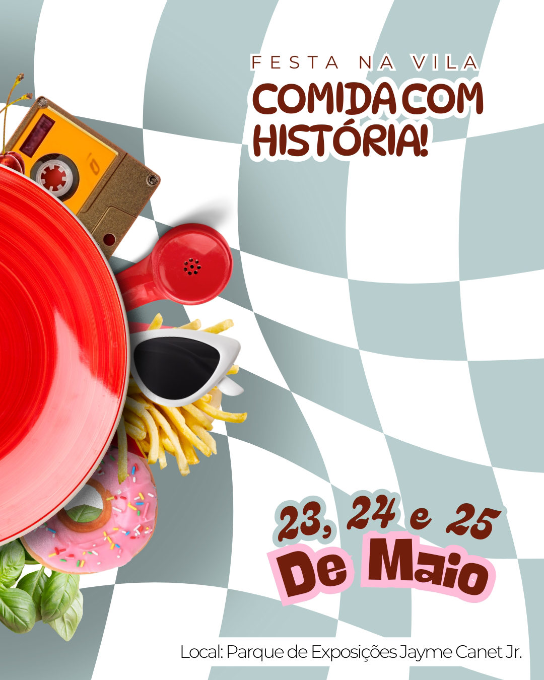 Festa na Vila Comida com História