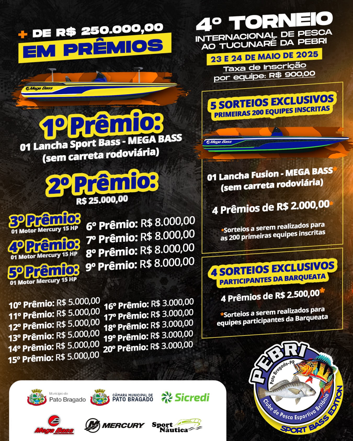 IV Torneio Internacional de Pesca Esportiva do Tucunaré