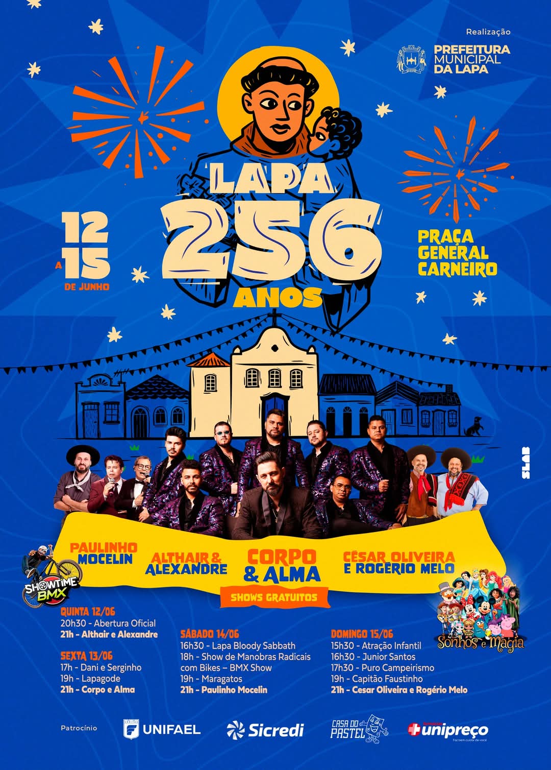 Festa de Santo Antônio e Aniversário de 256 anos da cidade da Lapa 