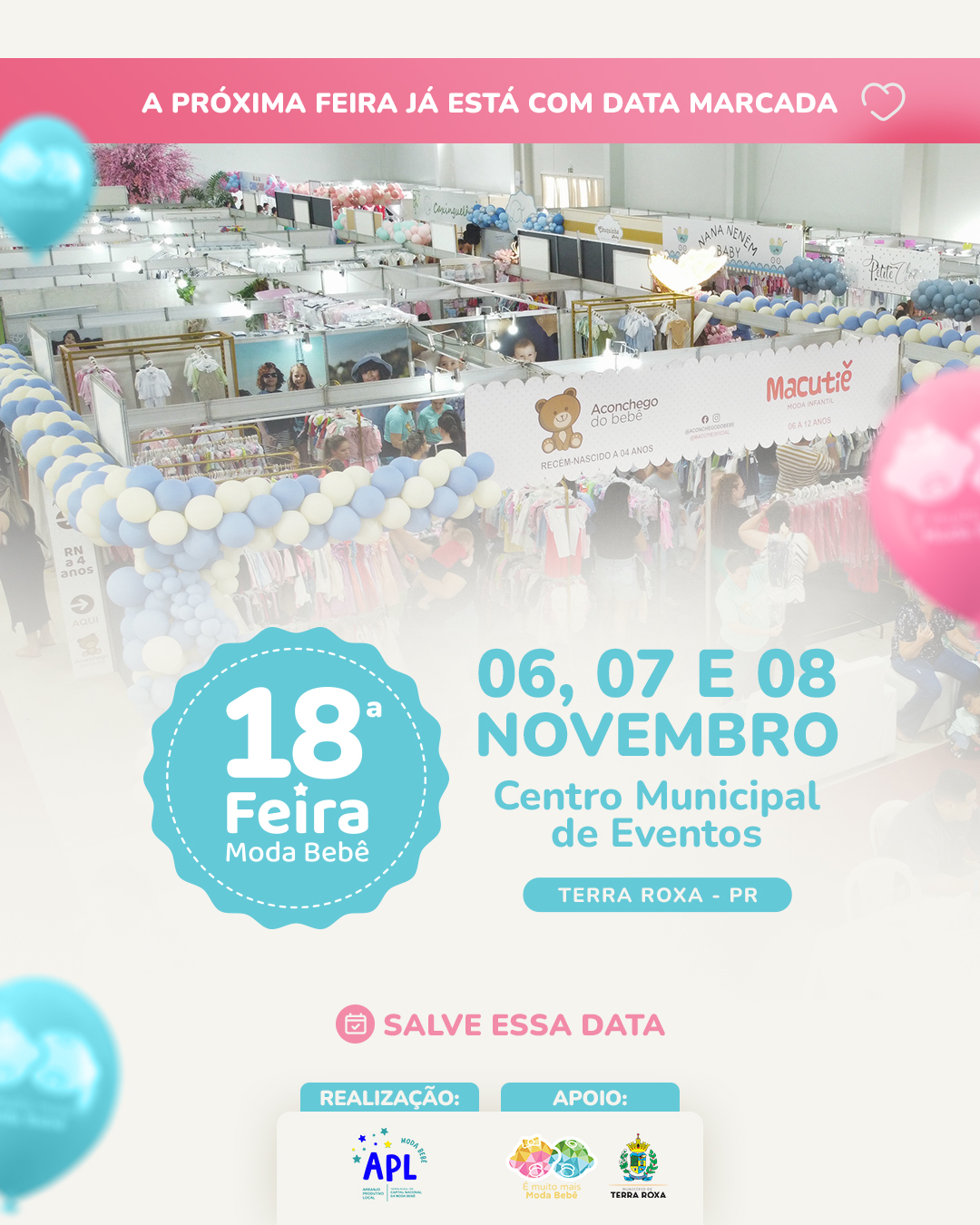 18ª Feira Moda Bebê de Terra Roxa
