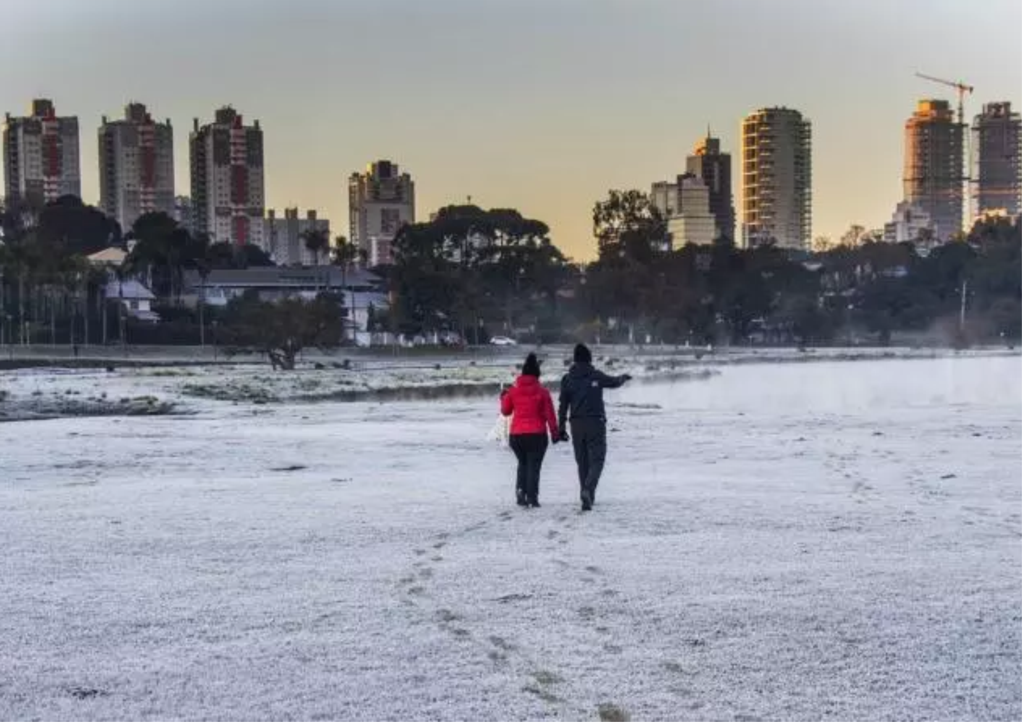 Conheça o frio de Curitiba!