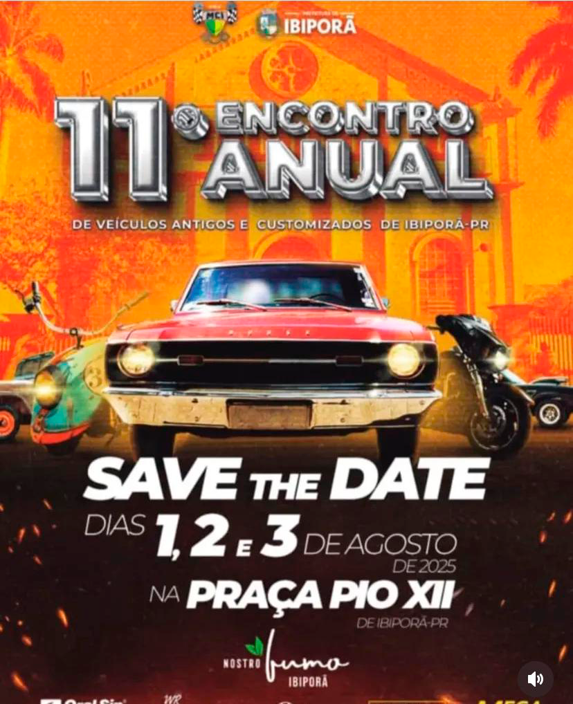 11º Encontro Anual de Carros Antigos e Customizados de Ibiporã
