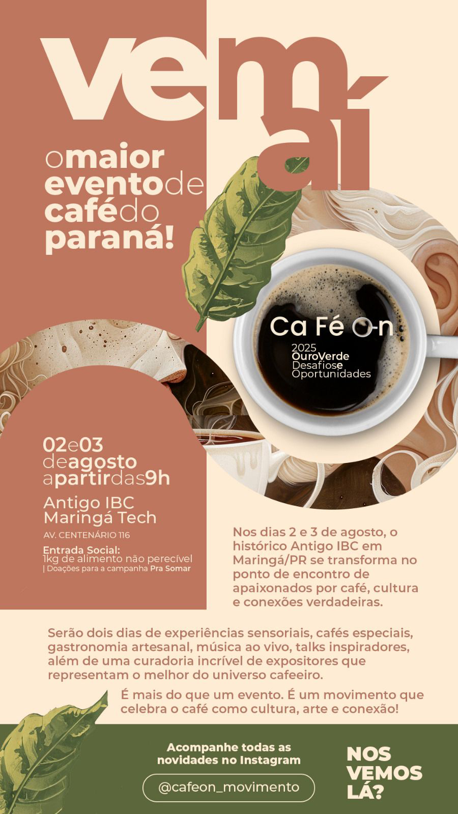 CA FÉ ON - Ouro Verde: desafios e oportunidades 