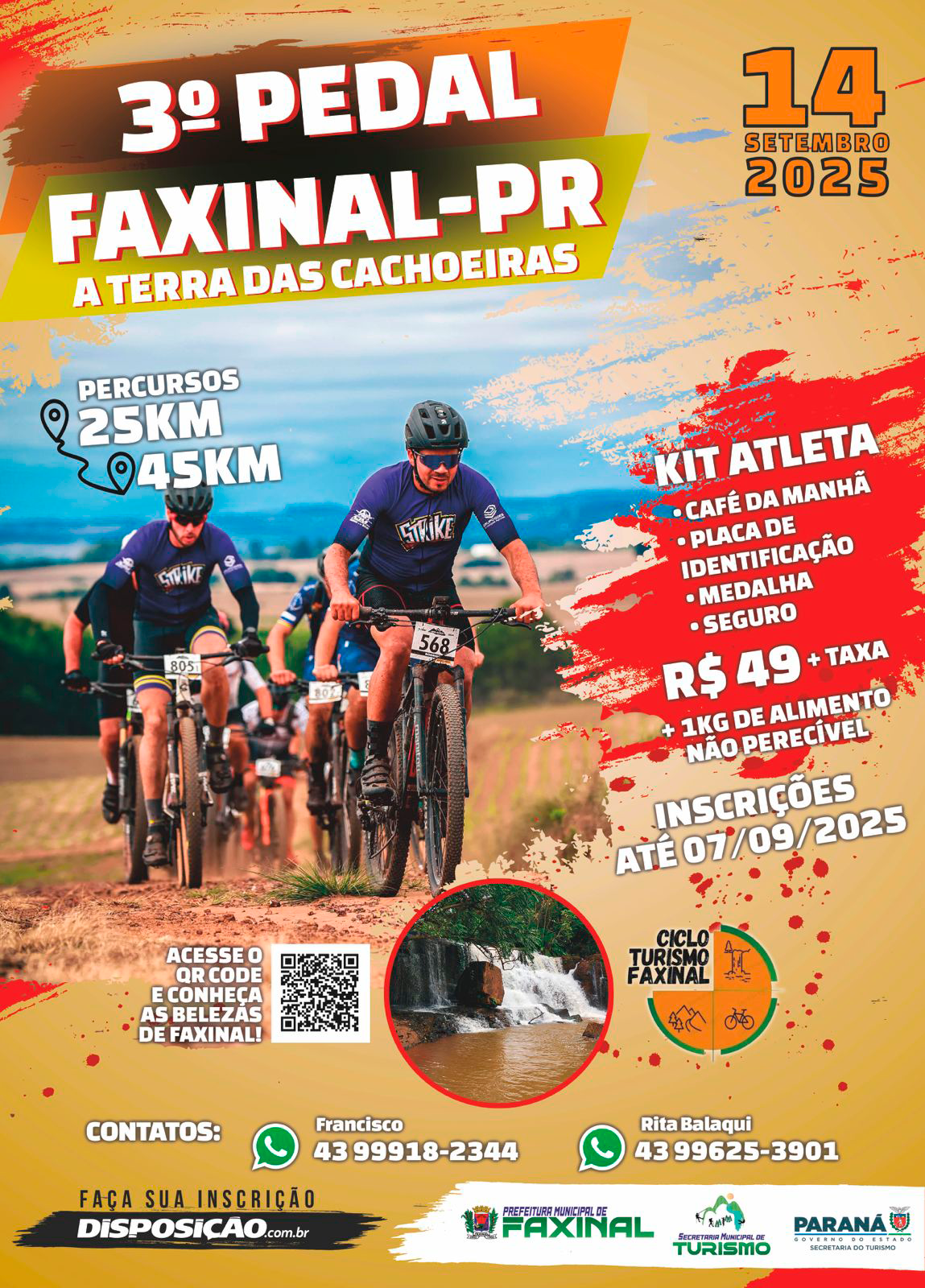 3° Pedal Faxinal - Cicloturismo