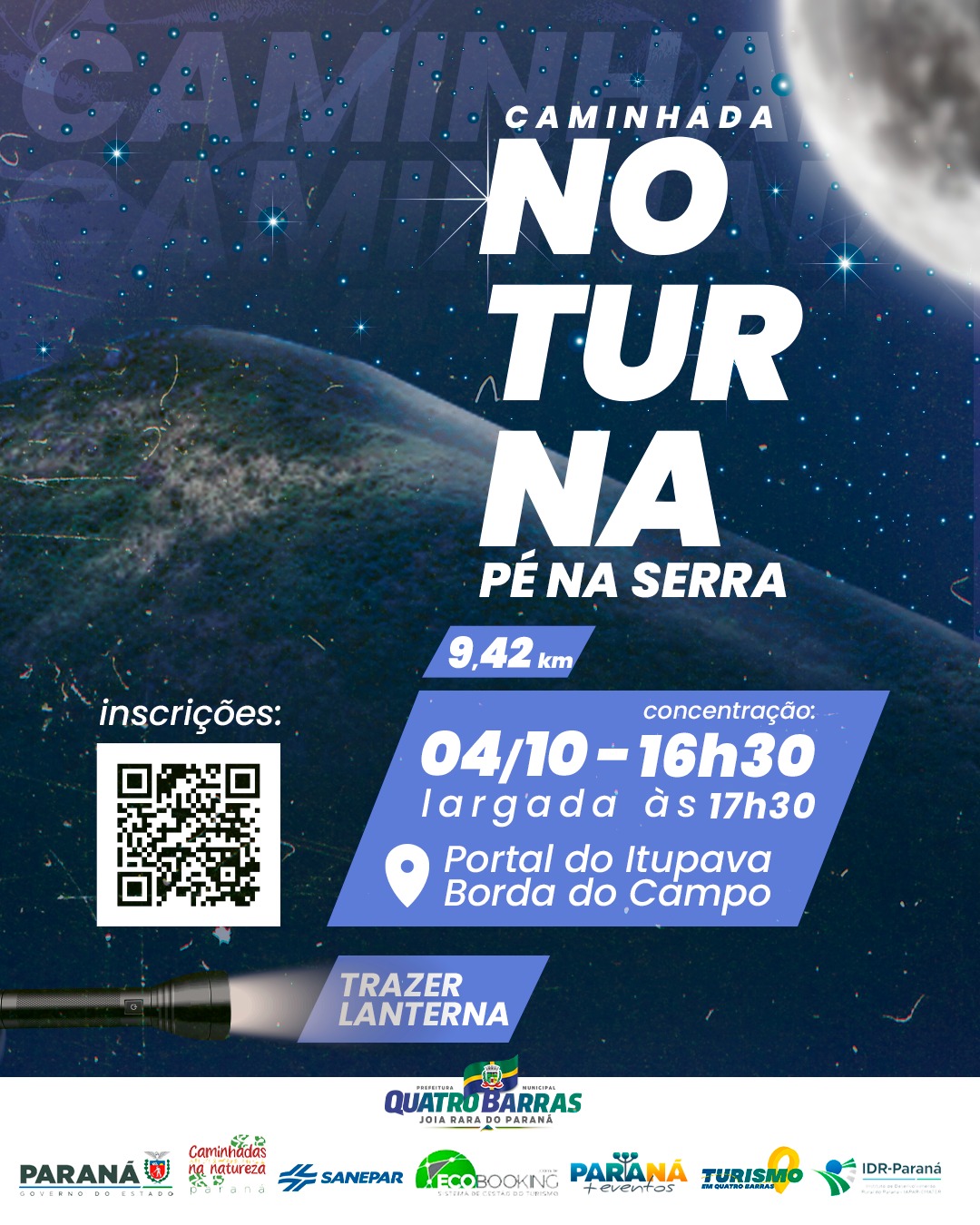 Caminhada Noturna Pé na Serra