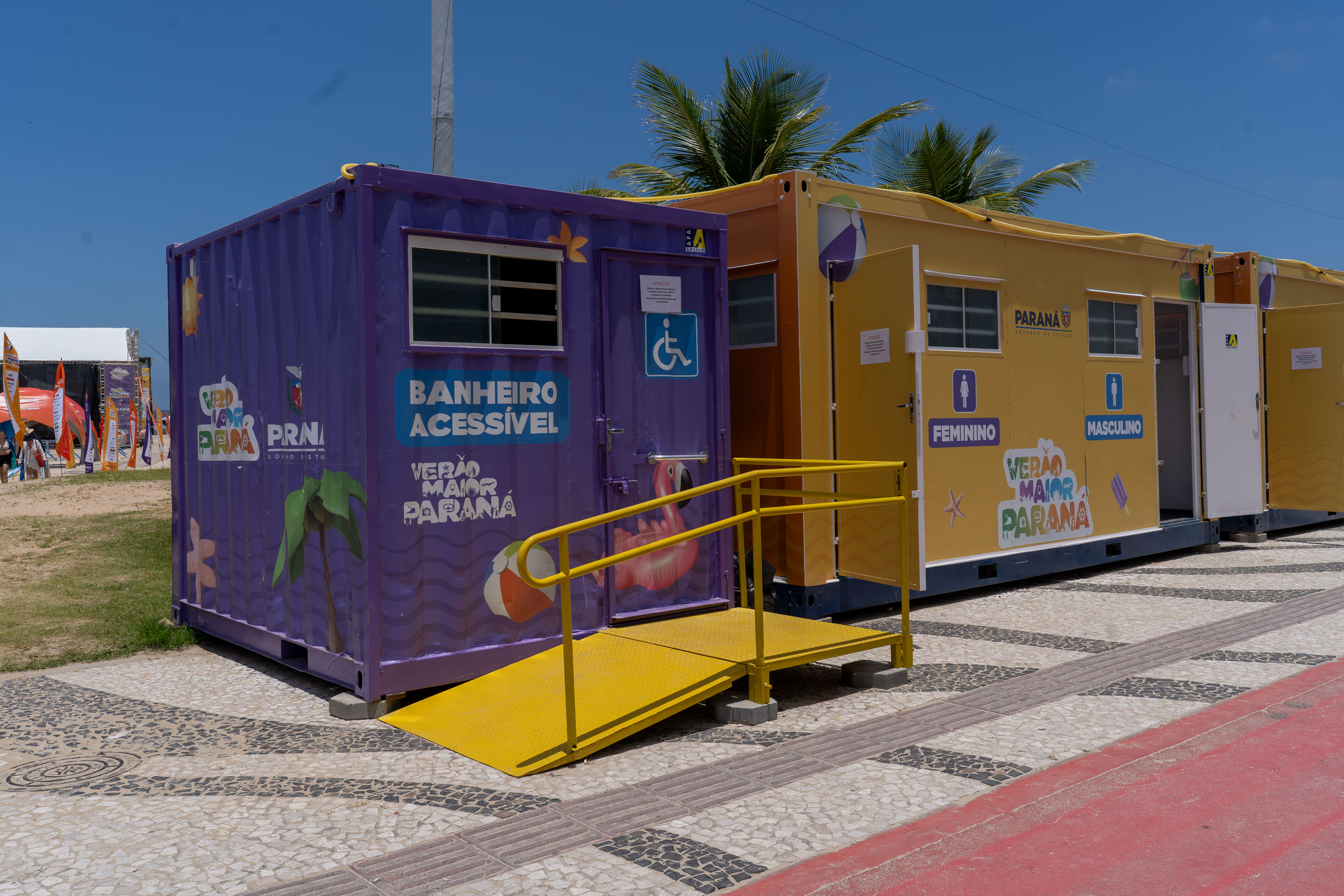 Banheiros climatizados: Estado amplia unidades no Verão Maior e leva novidade para o Noroeste