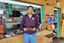 Pastel com massa de café 001