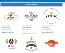 seleção de produtos em materiais promocionais 001