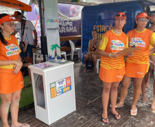 30 acadêmicos de Turismo reforçam atendimento e pesquisa no Verão Maior Paraná