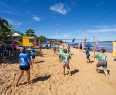 Com mar de água doce e muitas atividades, mais de 38 mil veranistas são atendidos Noroeste