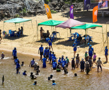 Com mar de água doce e muitas atividades, mais de 38 mil veranistas são atendidos Noroeste