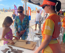 Posto de Atendimento de Caiobá amplia ações do Verão Maior e fortalece orientação turística