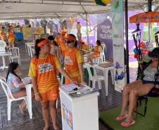 Posto de Atendimento de Caiobá amplia ações do Verão Maior e fortalece orientação turística