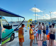 Acolhimento turístico do Estado registra 49 mil atendimentos no Verão Maior Paraná