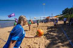 Com mar de água doce e muitas atividades, mais de 38 mil veranistas são atendidos Noroeste