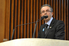Diretor executivo da Associação Brasileira de Bares e Restaurantes (Abrasel), Luciano Ferreira Bartolomeu, fala sobre o projeto que propõe a especificação e divulgação das calorias dos alimentos oferecidos nos cardápios de bares, restaurantes, hotéis e similares.