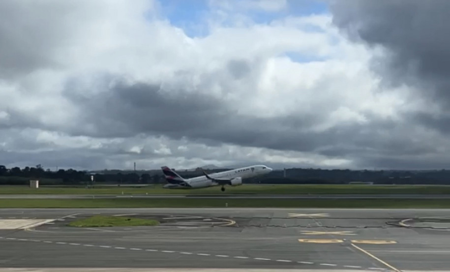 Voo Curitiba Lima Peru 005