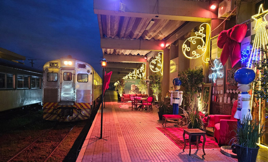 Trem que desce a Serra do Mar