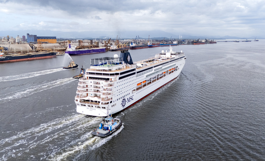 Paranaguá inicia temporada 24/25 de cruzeiros 001