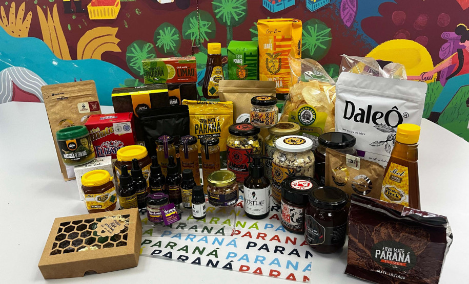 Paraná leva produtos de 17 empresas