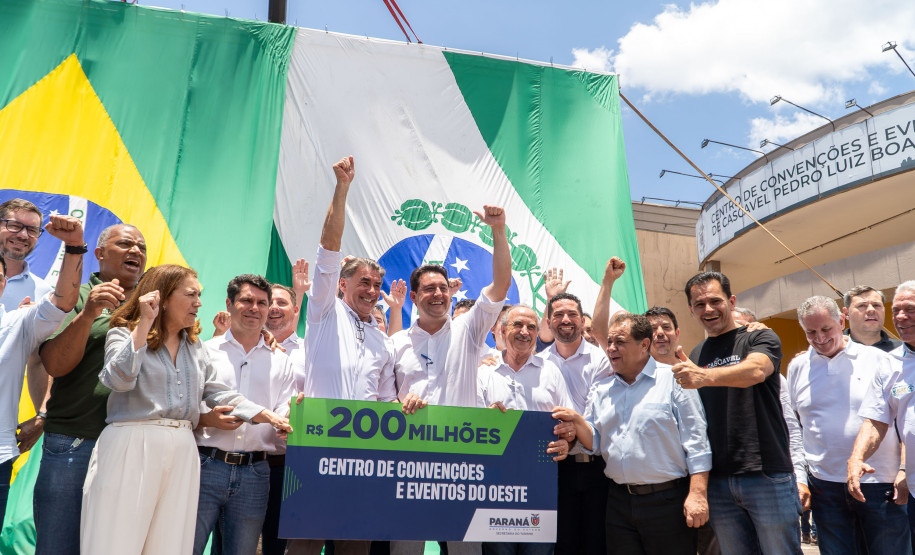 Estado vai investir R$ 200 milhões para construção do Centro de Convenções e Eventos do Oeste