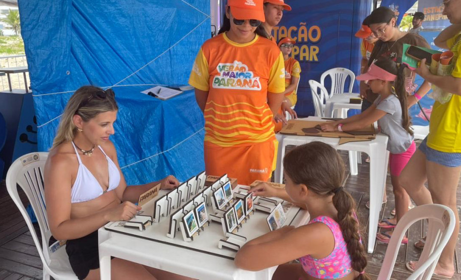 Posto de Atendimento de Caiobá amplia ações do Verão Maior e fortalece orientação turística