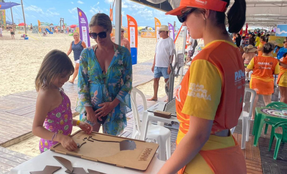 Posto de Atendimento de Caiobá amplia ações do Verão Maior e fortalece orientação turística