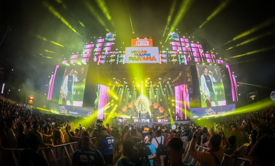 Shows do Verão Maior Paraná têm alta aprovação do público