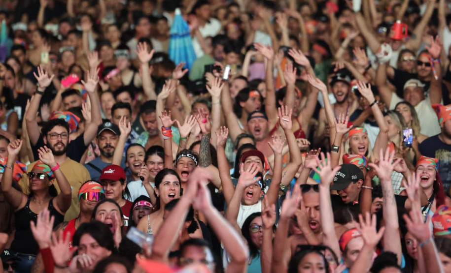 Shows do Verão Maior Paraná têm alta aprovação do público