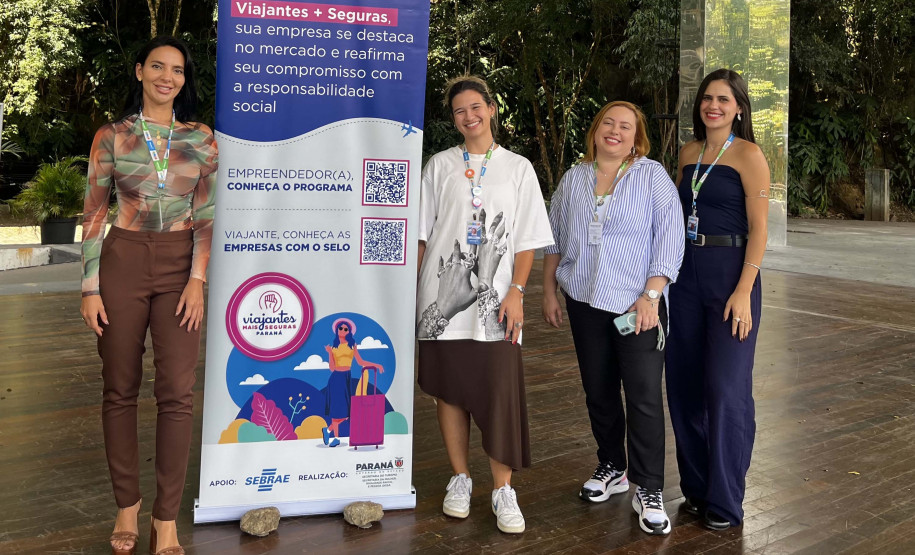 Empresas que atuam no Parque Jaime Lerner recebem selo do Programa Viajantes + Seguras