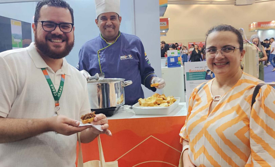 Paraná mostra diversidade e gastronomia típica no Salão Nacional do Turismo, no Ceará