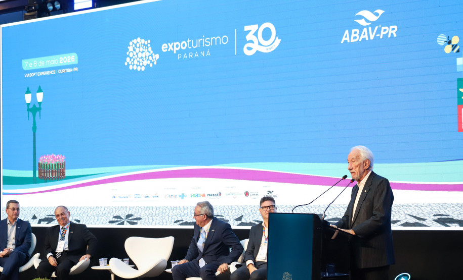 Na 30ª Expo Turismo Paraná, Darci Piana destaca importância do setor para o Estado